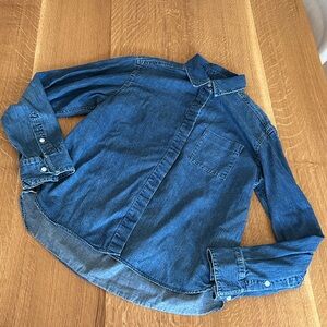 Moussy Vintage Indigo Denim Shirt M